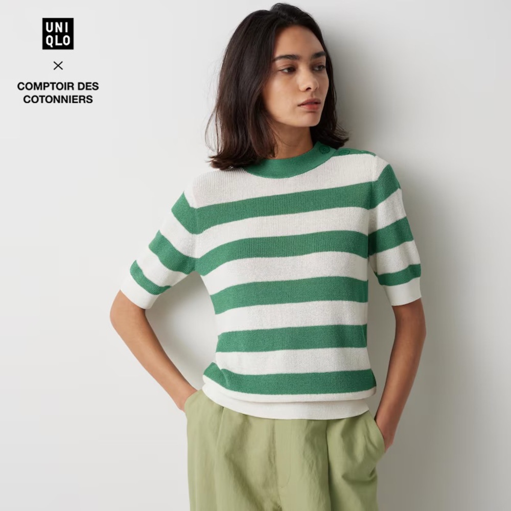Uniqlo x Comptoir des Cotonniers striped sweater